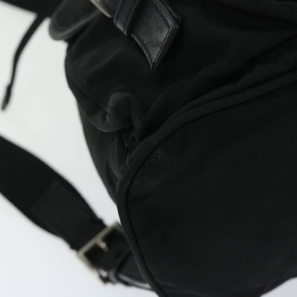 PRADA Backpack Nylon Black Auth yk10964 - Picture 14 of 16